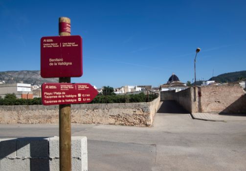 Llegada a Benifairó de la Valldigna