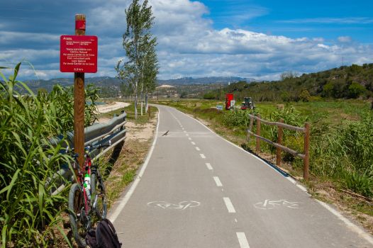 Final del Camino Natural Vía Verde Carrilet de la Cava