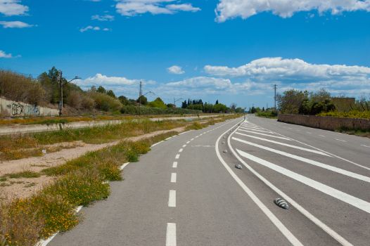 Primeros metros del Camino Natural Vía Verde Carrilet de la Cava