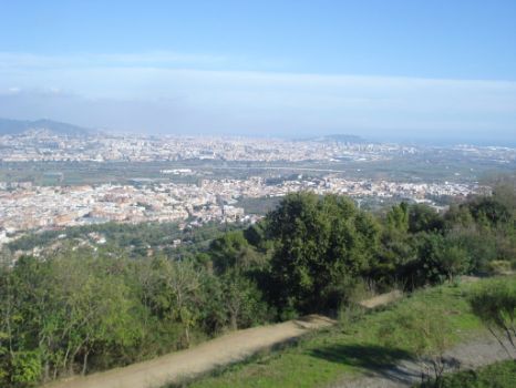 Panorámica desde el área de descanso junto a la ermita de San Ramón