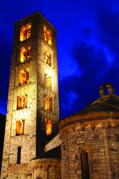 Iglesia románica de Sant Climent de Taüll en el Valle de Boí