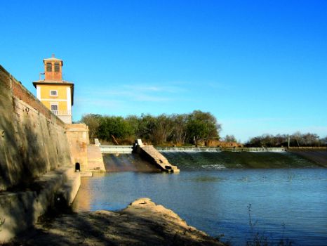 Inicio del Canal Imperial de Aragón