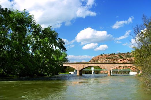 Bridge over the Guadalope