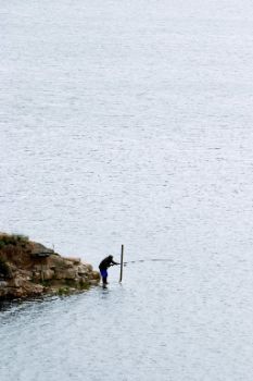Fisherman in the Sea of Aragon