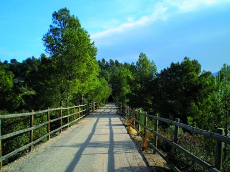The Val de Zafán Greenway Natural Trail
