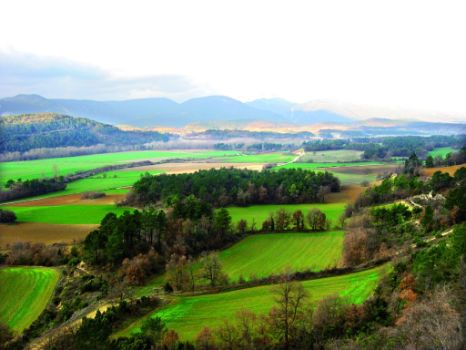 Panorámica del valle de Tobalina