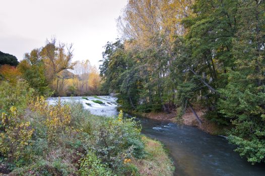 Río Ega cerca del molino de Labeaga