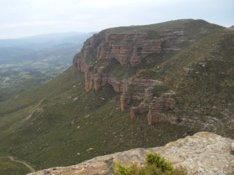 Macizo de Os Fils desde el Mirador de La Galliguera