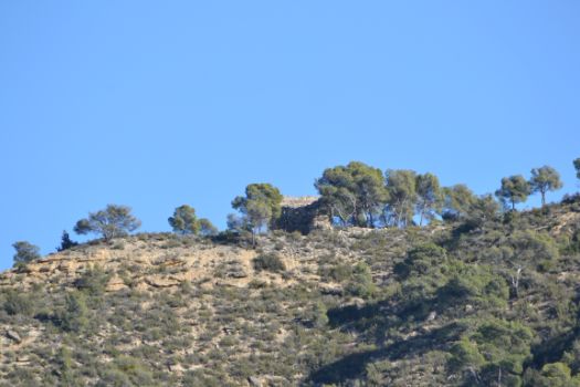 Castell de Faió (Castillo de Fayón), torre de observación durante las Guerras Carlistas