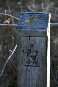 Señalización del Camino Jacobeo del Ebro