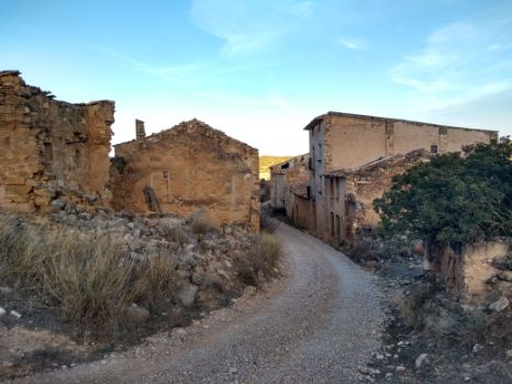 El pueblo abandonado de Pinyeres