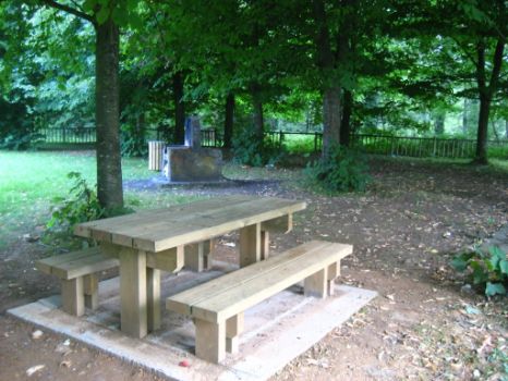 Área recreativa a la entrada del Barrio de El Castaño