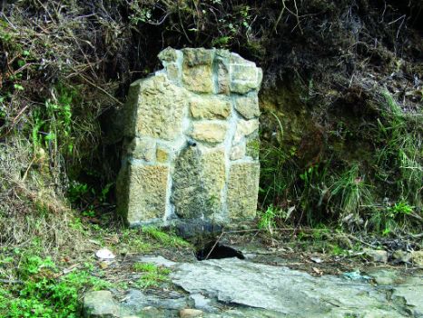 Fuente de camino a la localidad de Muskiz