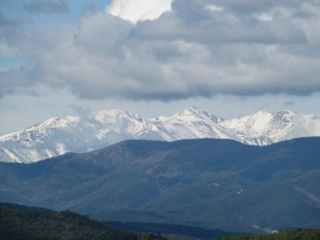 Vista del macizo de El Canigó