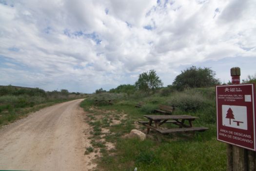 Rest area on the southern part of the reservoir
