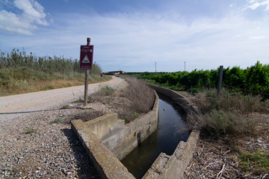  38 Irrigation canal next to the Nature Trail