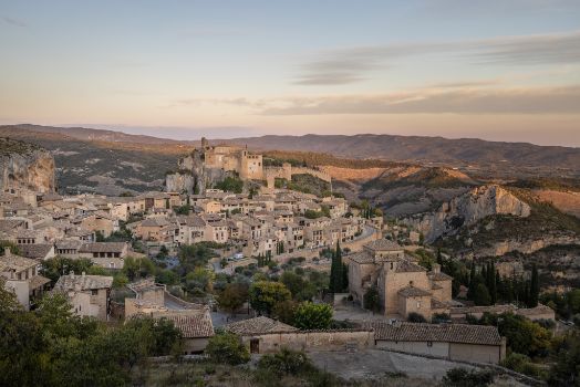 Panoramic view of Alquézar