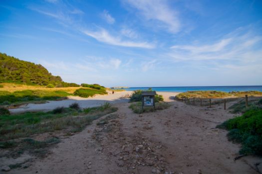 Arrival at Binigaus beach