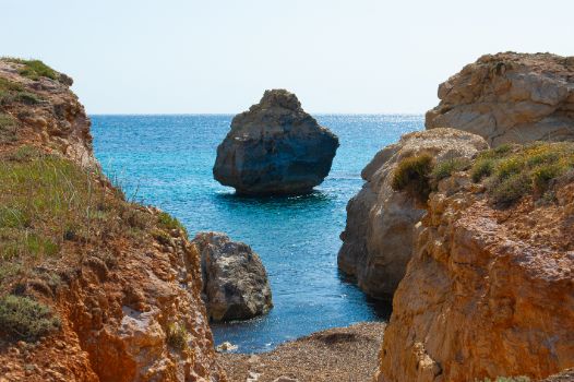Ventana natural hacía el mar Mediterráneo