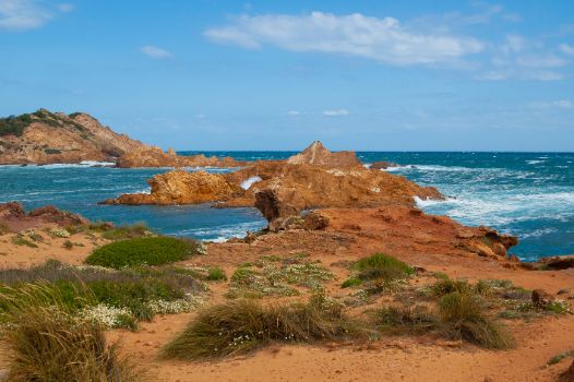 Costa norte de Menorca desde el Camino Natural