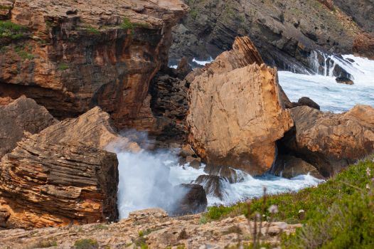 Acantilado en Cala en Calderer