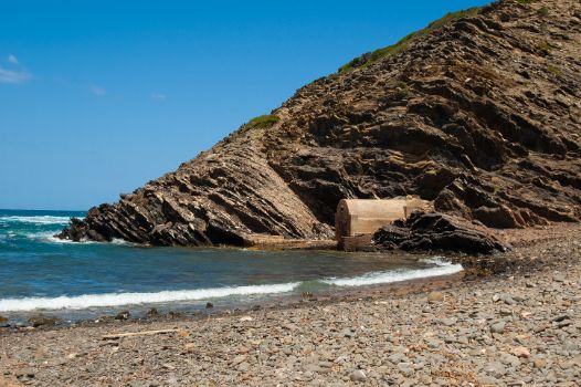 Vista este de la playa de Els Alocs