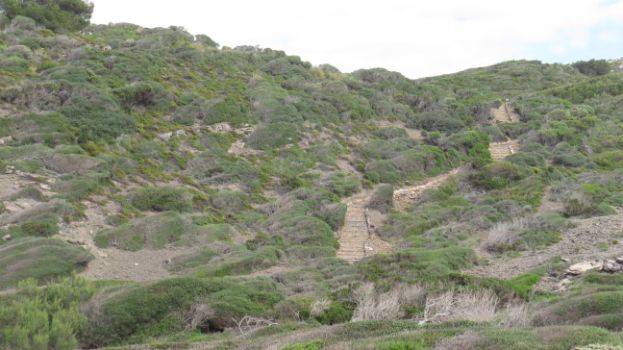 Trazado de Etapa 7 de Els Alocs a Cala del Pilar 