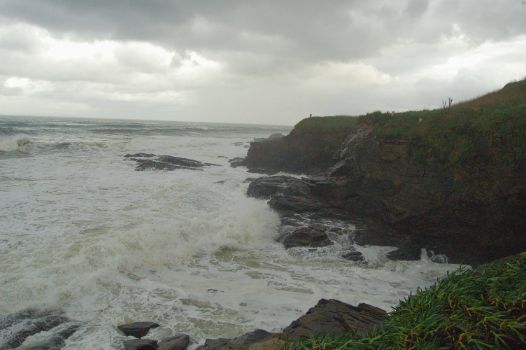 Vista del acantilado 