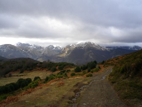 Panorámica de las montañas desde el Mayáu La Gallina