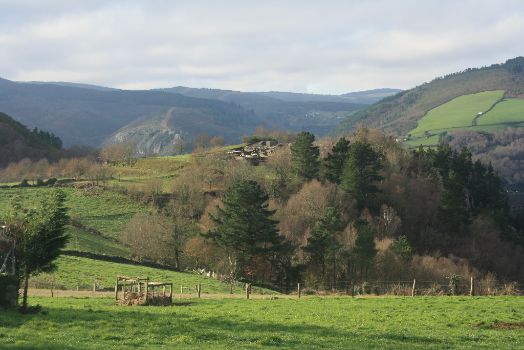 Imagen del castro de Chao Samartín