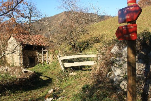 Tramo del camino en las proximidades de Fresnedal