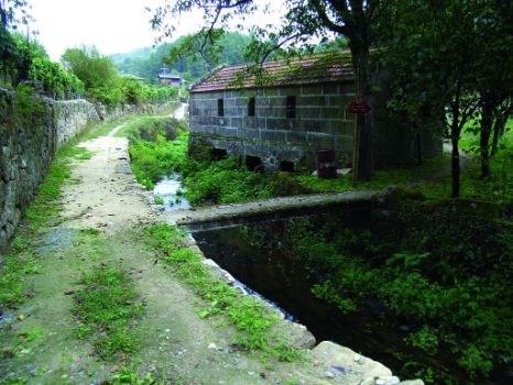 Molino de agua tradicional