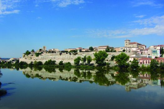 Vista del casco viejo de Zamora