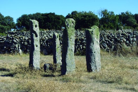 Potro de herrar de granito