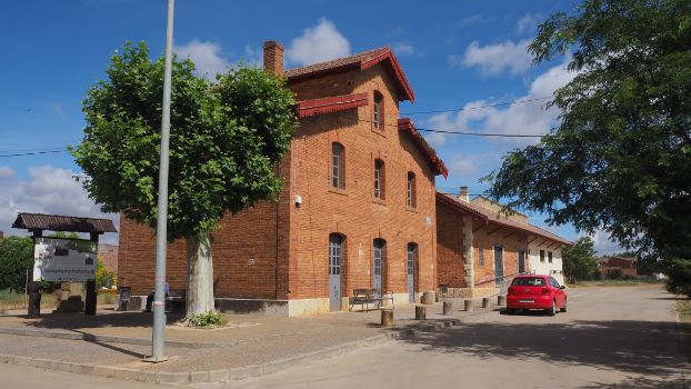 Former train station of Valencia de Don Juan