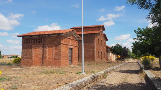 Former train station in Castrofuerte