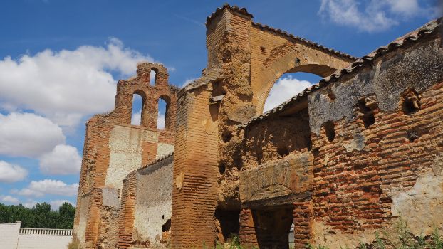 Ruins of a church in Castrofuerte