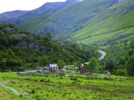 Área recreativa en la Braña del Cuadro