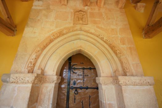 Portada de la iglesia de Santa Rufina y Santa Justa