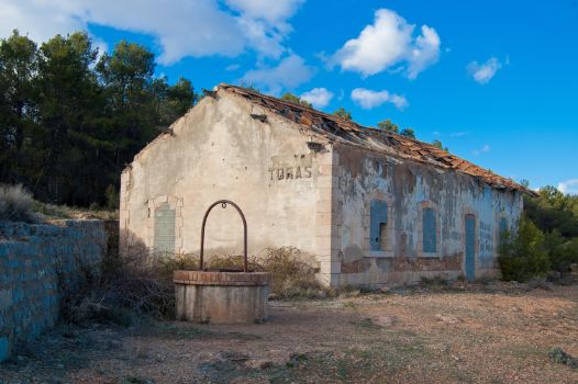 Antigua estación de Torás