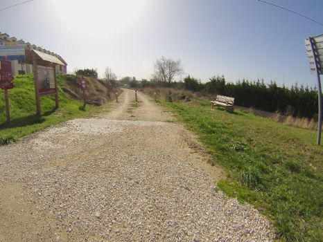 Panel interpretativo en Cojóbar