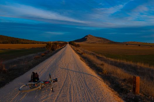 Atardecer en el Camino Natural