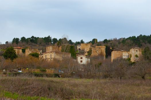 Panoramic view of Tamayo from the Nature Trail