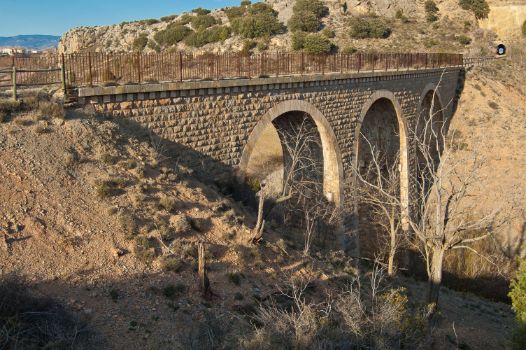 Viaduct over the Barranco de los Judíos ravine