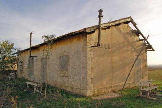 Antigua estación de Cella