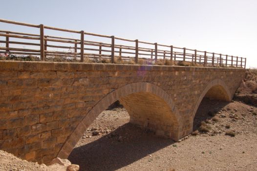 Bridge over Barranco de los Rebosaderos ravine