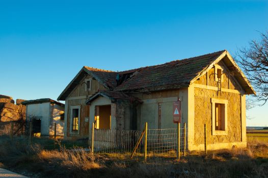 Antigua estación de Cabrejas del Campo