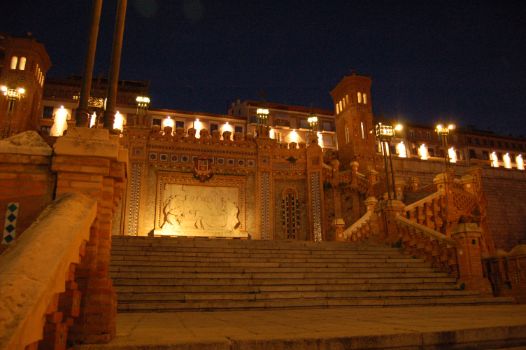 Escalinata del Óvalo en Teruel