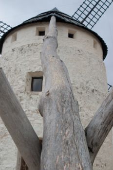 Detalle del molino de Ojos Negros