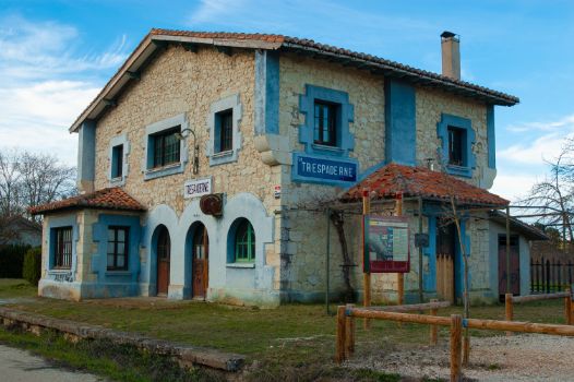Antigua estación de Trespaderne